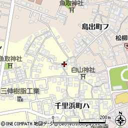 石川県羽咋市千里浜町ハ50周辺の地図