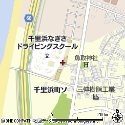 羽咋自動車学校ペンションしおさい周辺の地図