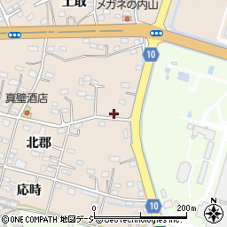 福島県いわき市勿来町大高中郡113周辺の地図