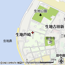 富山県黒部市生地吉田9602周辺の地図