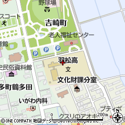 石川県羽咋市吉崎町ラ43周辺の地図