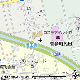 石川県羽咋市東的場町（古川田）周辺の地図