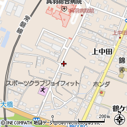 大津ふとん店周辺の地図
