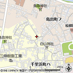 石川県羽咋市千里浜町ハ161周辺の地図