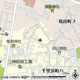 石川県羽咋市千里浜町ハ158-1周辺の地図