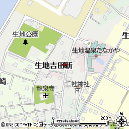 富山県黒部市生地吉田新279周辺の地図