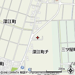 石川県羽咋市深江町チ23周辺の地図