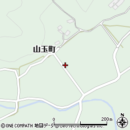 福島県いわき市山玉町神申周辺の地図