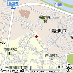 石川県羽咋市千里浜町ハ167周辺の地図