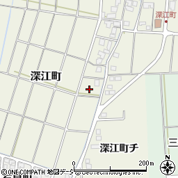 石川県羽咋市深江町メ周辺の地図