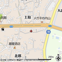 福島県いわき市勿来町大高土取37周辺の地図