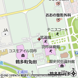 石川県羽咋市鶴多町堂之口周辺の地図