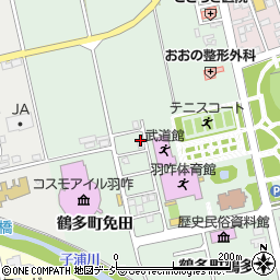 石川県羽咋市鶴多町（堂之口）周辺の地図