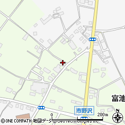 栃木県大田原市富池19周辺の地図