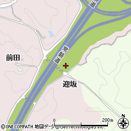 福島県いわき市三沢町（迎坂）周辺の地図