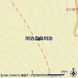 栃木県日光市川治温泉川治周辺の地図