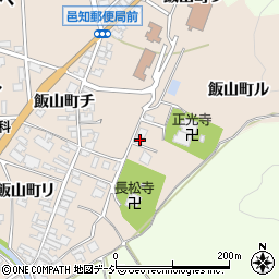 石川県羽咋市飯山町カ周辺の地図
