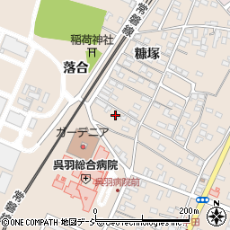 川辺工務店　植田営業所周辺の地図