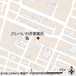 クレハ運輸株式会社　いわき物流センター周辺の地図