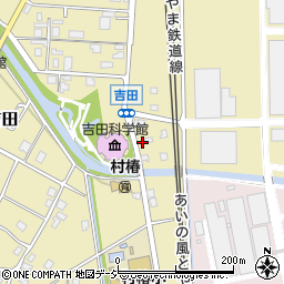 富山県黒部市吉田582周辺の地図