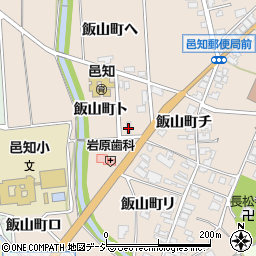 石川県羽咋市飯山町ト周辺の地図