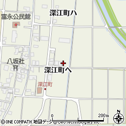 石川県羽咋市深江町ヘ13周辺の地図