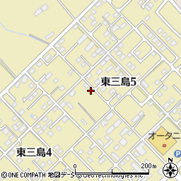 栃木県那須塩原市東三島周辺の地図