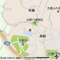 福島県いわき市勿来町大高高松97周辺の地図