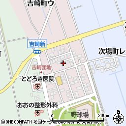 石川県羽咋市吉崎町ム周辺の地図