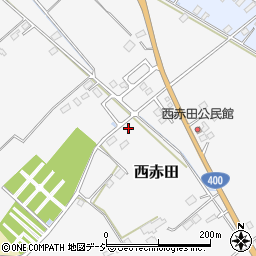 栃木県那須塩原市西赤田243周辺の地図