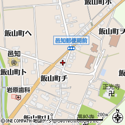 石川県羽咋市飯山町チ3-1周辺の地図