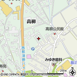 栃木県那須塩原市西富山68-25周辺の地図