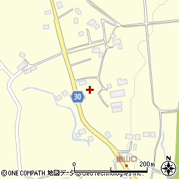 栃木県那須塩原市宇都野1301-2周辺の地図