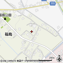富山県下新川郡入善町福島周辺の地図
