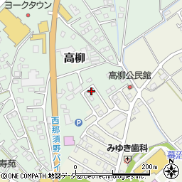 栃木県那須塩原市西富山68周辺の地図