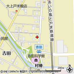 富山県黒部市吉田595周辺の地図
