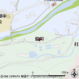 福島県いわき市山玉町脇川周辺の地図