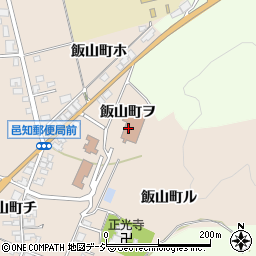 石川県羽咋市飯山町ヲ周辺の地図