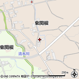栃木県那須塩原市東関根2周辺の地図