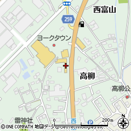 栃木日産那須塩原店周辺の地図