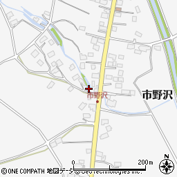 栃木県大田原市市野沢621周辺の地図