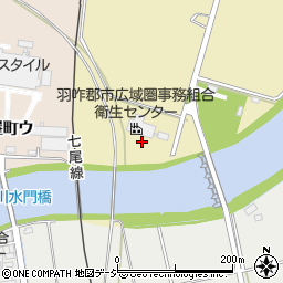 石川県羽咋市東釜屋町東区周辺の地図