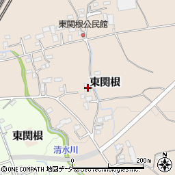 栃木県那須塩原市東関根134-1周辺の地図