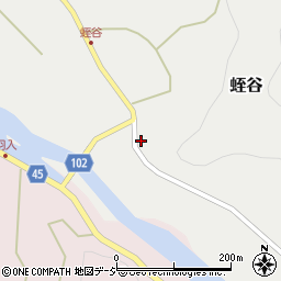 富山県下新川郡朝日町蛭谷462周辺の地図