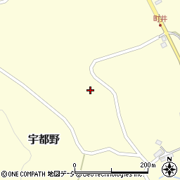 栃木県那須塩原市宇都野1200-3周辺の地図