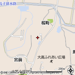 福島県いわき市錦町桜町周辺の地図