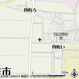 石川県羽咋市四町は周辺の地図