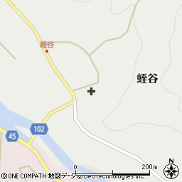 富山県下新川郡朝日町蛭谷608周辺の地図