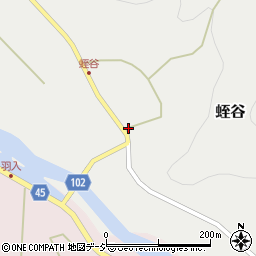 富山県下新川郡朝日町蛭谷469-1周辺の地図