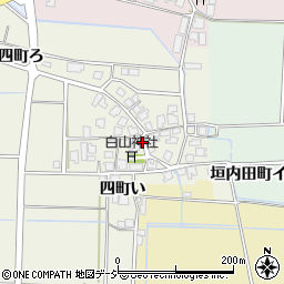 石川県羽咋市四町い周辺の地図